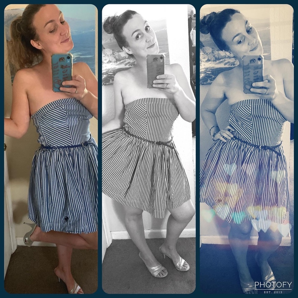 💙🤍 Adorable Abercrombie & fitch mini dress 💙🤍